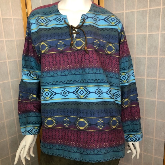Boho Fleece Top - Picture 1 of 8
